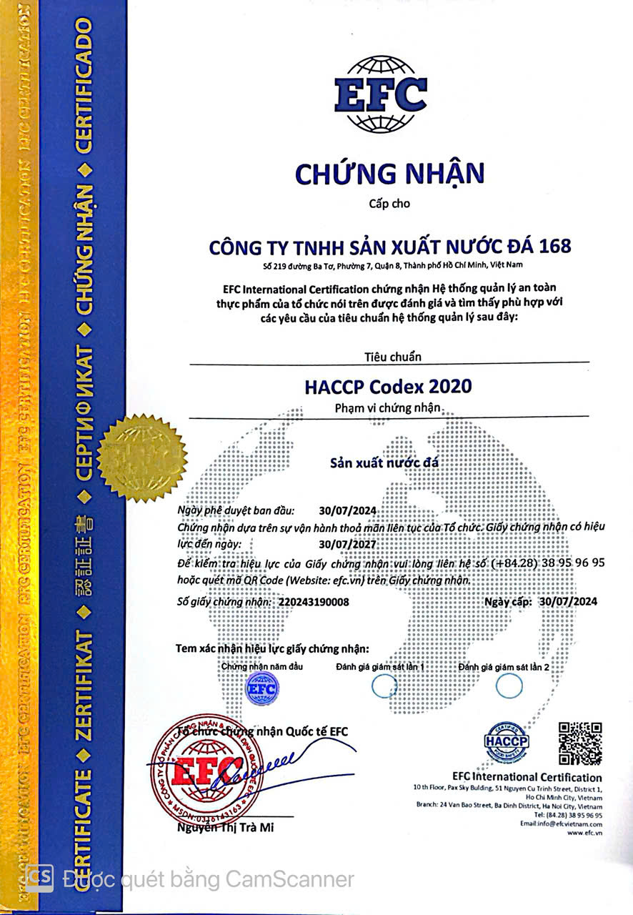 HACCP Codex 2020