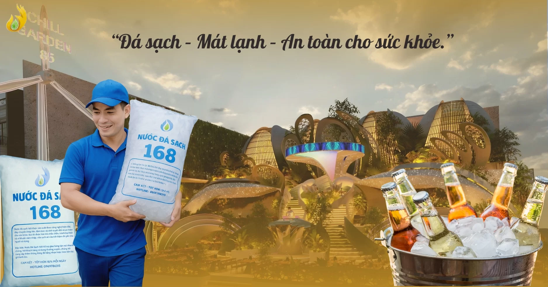 Nước Đá Sạch Quận 5 - Đảm Bảo An Toàn & Uy Tín 4 nước đá bi