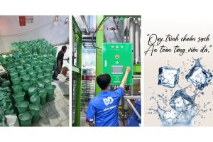 Read more about the article Quy trình sản xuất nước đá tinh khiết đạt chuẩn an toàn thực phẩm