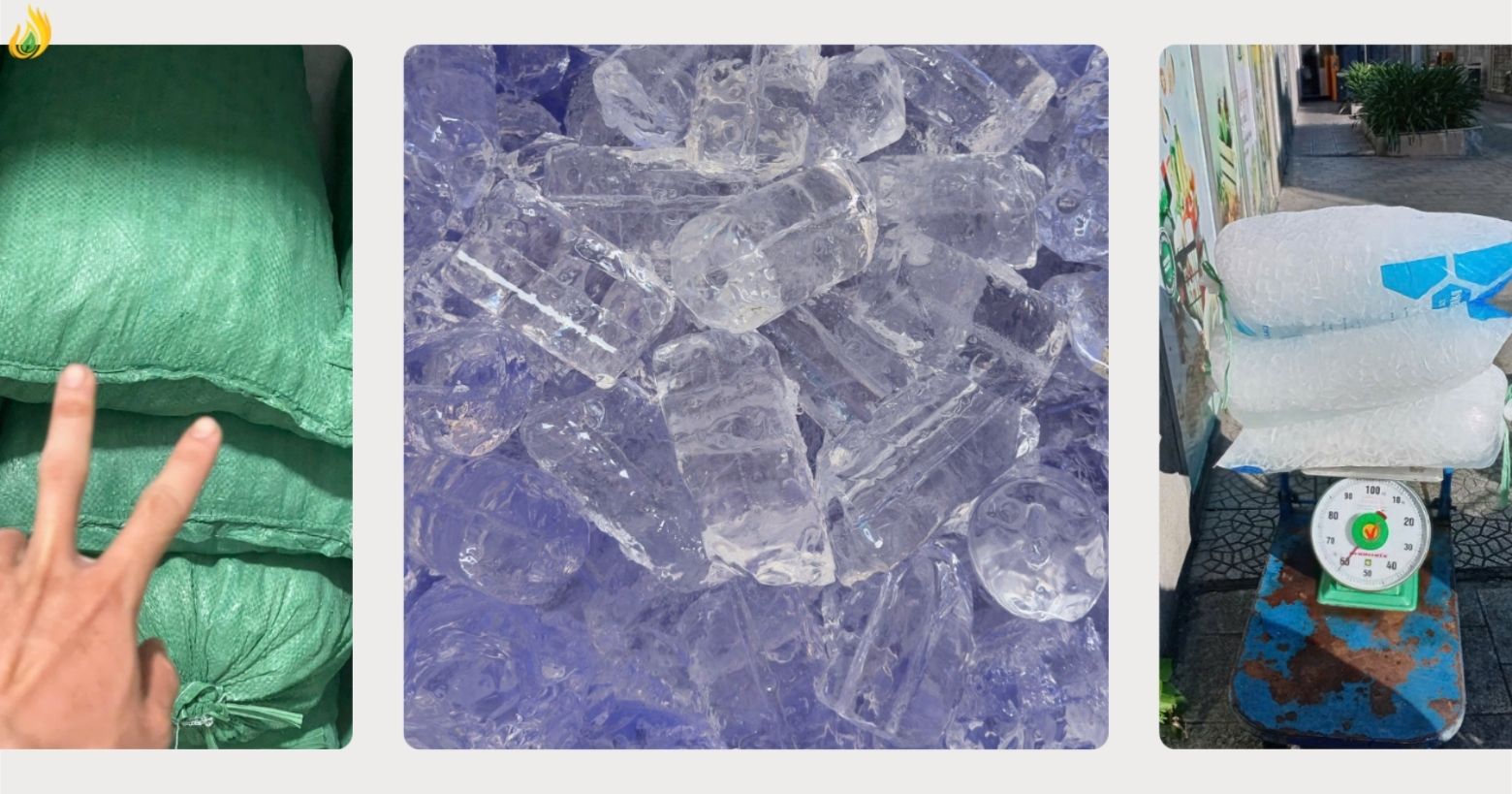 Cách để bảo quản nước đá lâu tan cho quán ăn