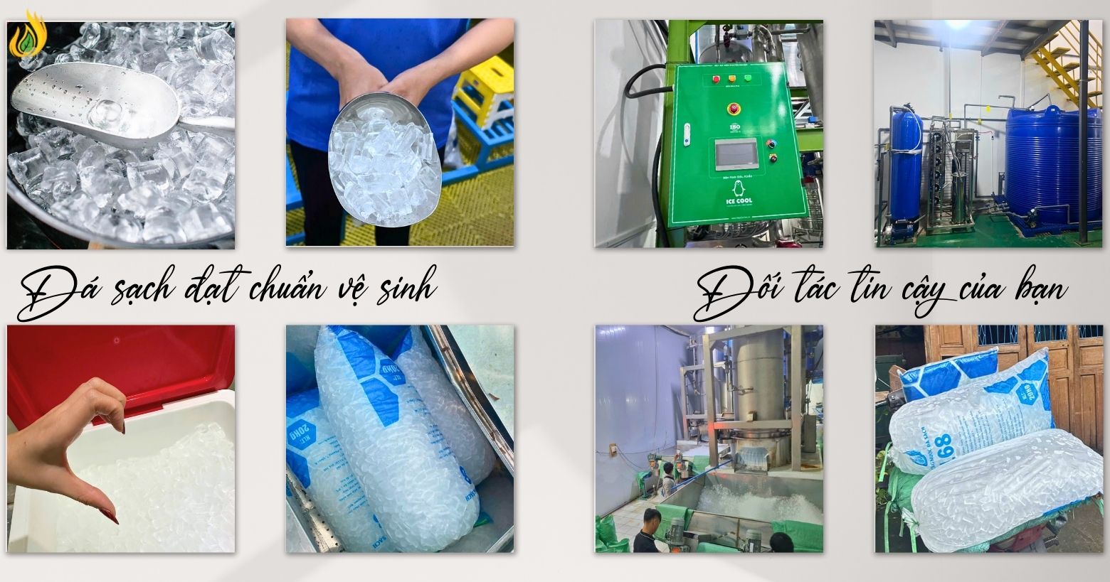 Đá sạch cần rửa lại khi dùng không?