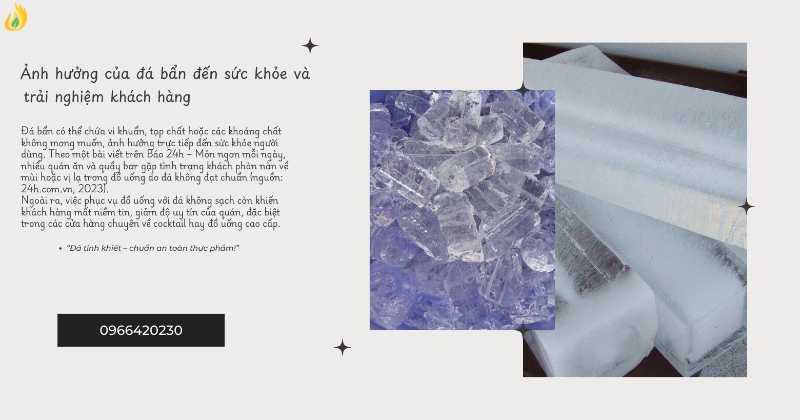 Nước đá sạch 168 Quận 8