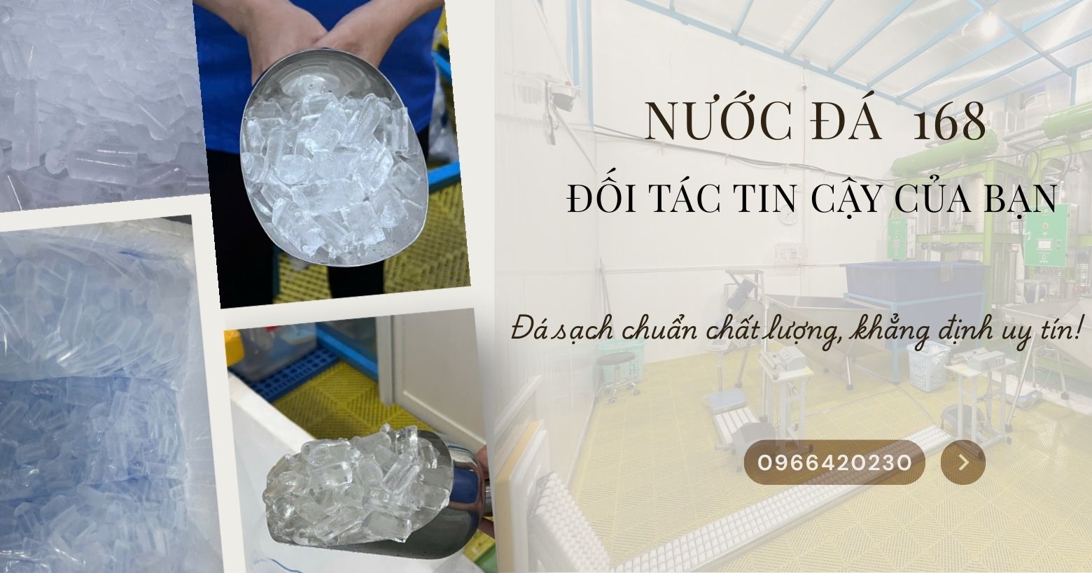 Nước đá sạch 168 tại Bình Thạnh