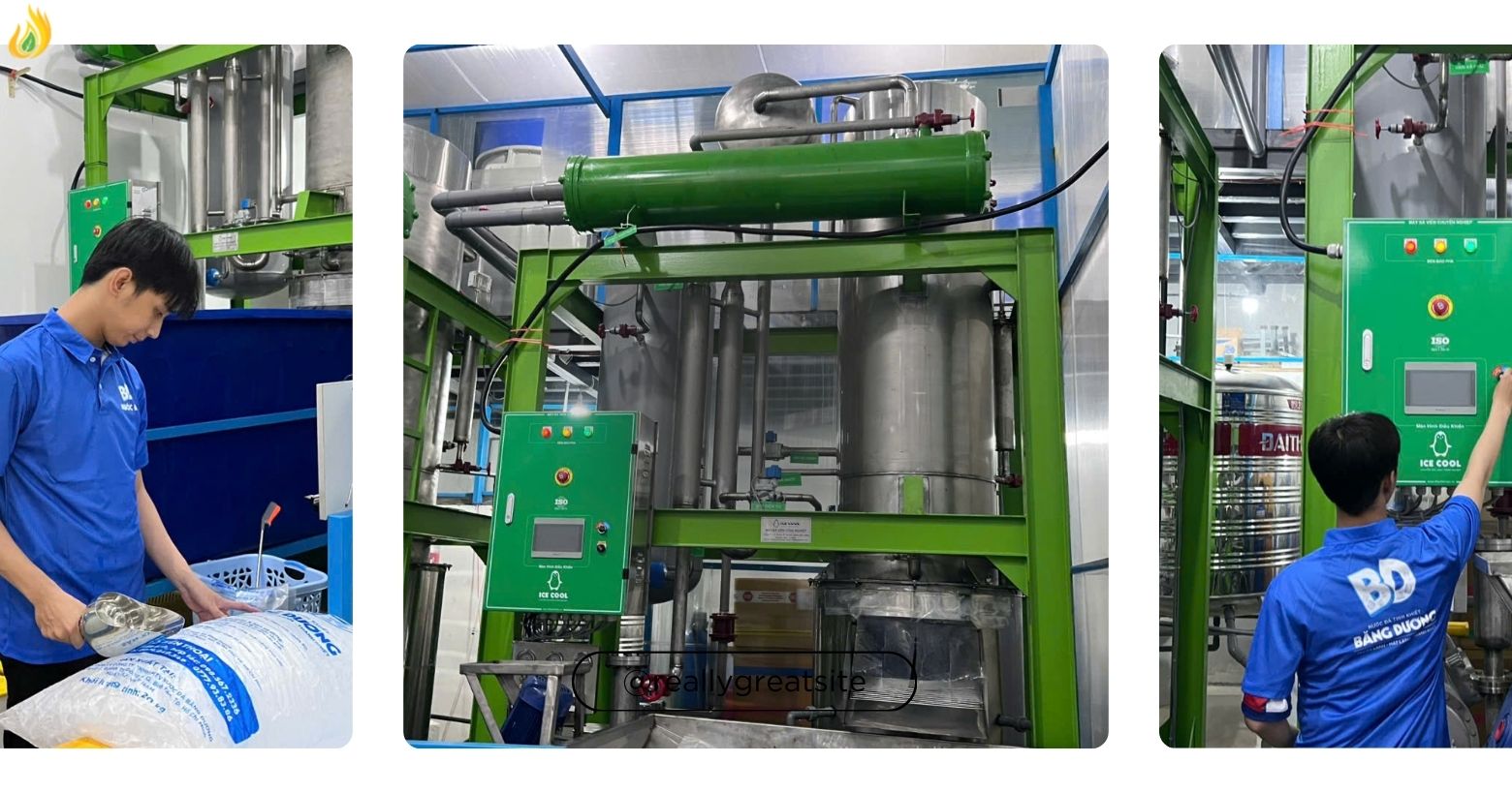 Nước đá sạch 168 tại Quận 1