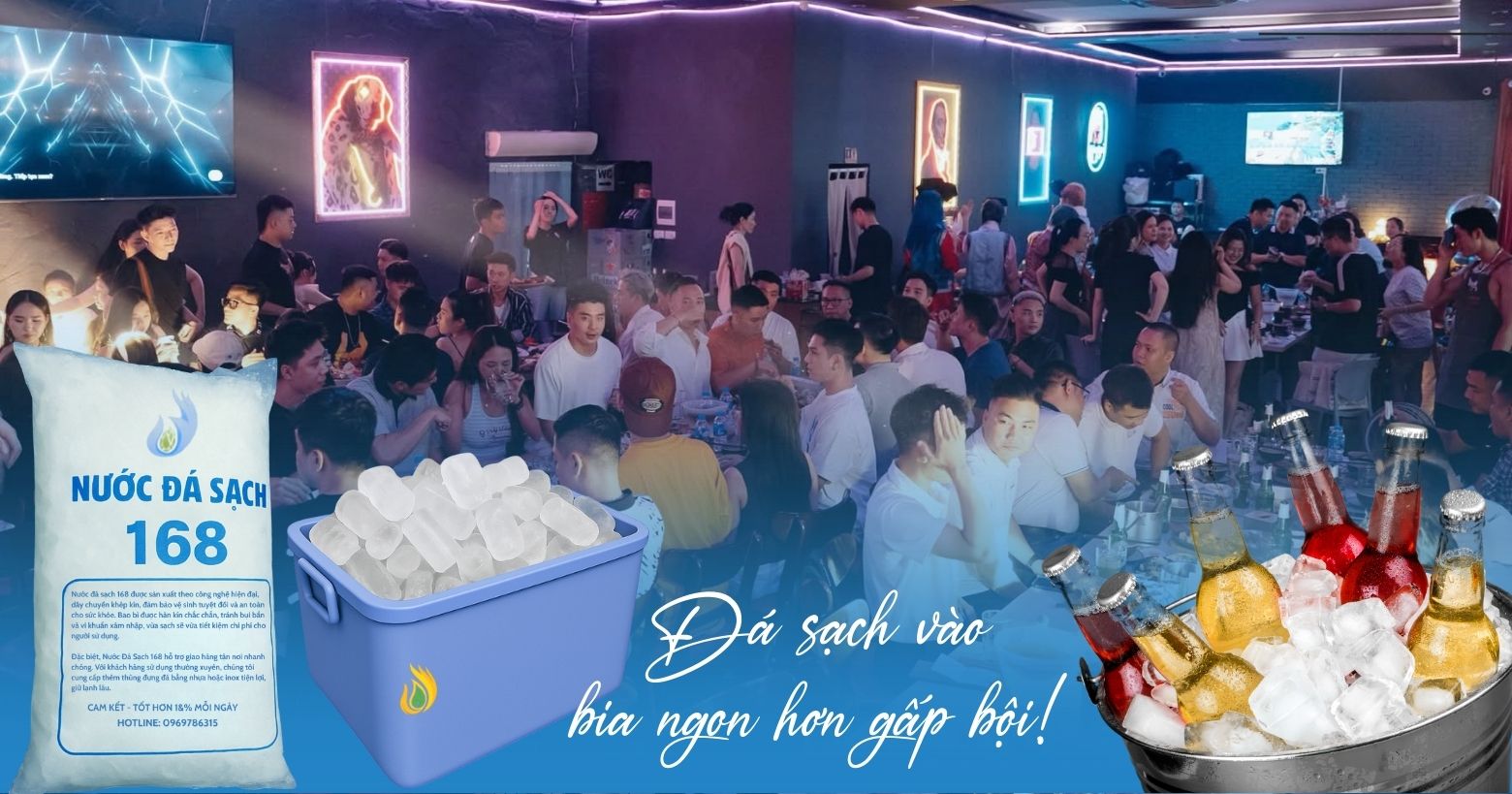 Nước đá sạch Quận 1