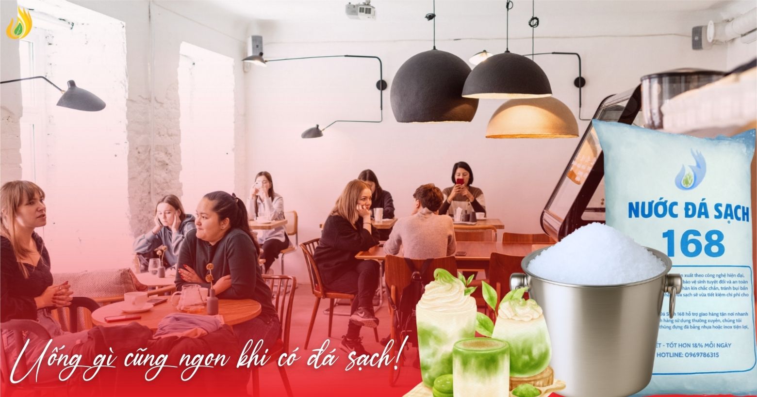 Vì sao đá sạch được ưa chuộng trong quán cà phê cao cấp