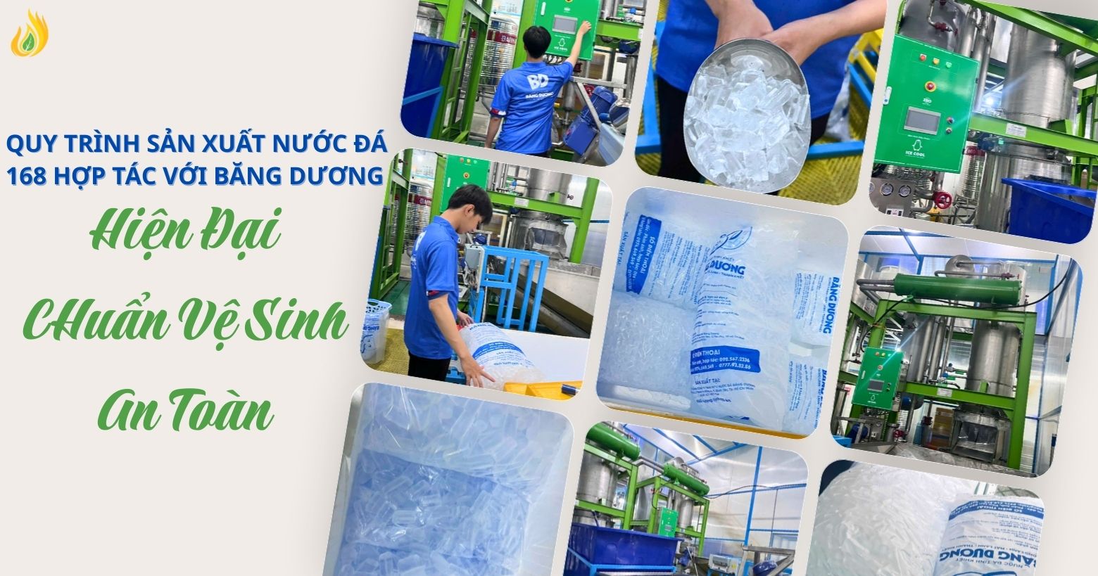 Nước đá sạch 168 tại quận 6 nhanh nhất