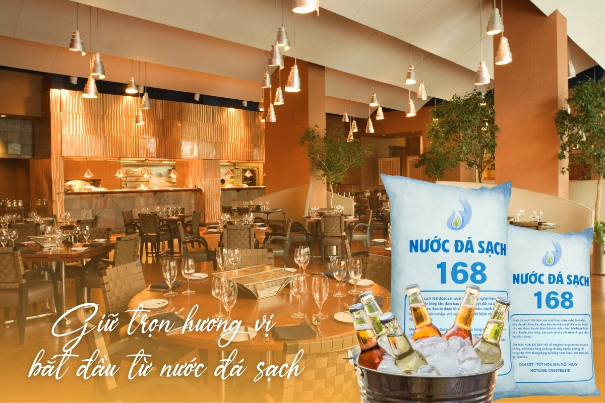 Nước đá sạch tại phường Tân Định 