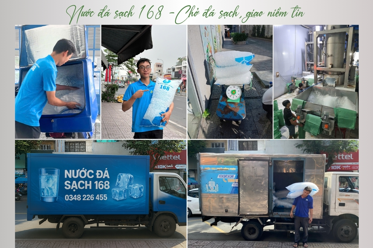 Nước đá sạch 168 tại Phường Tân Sơn
