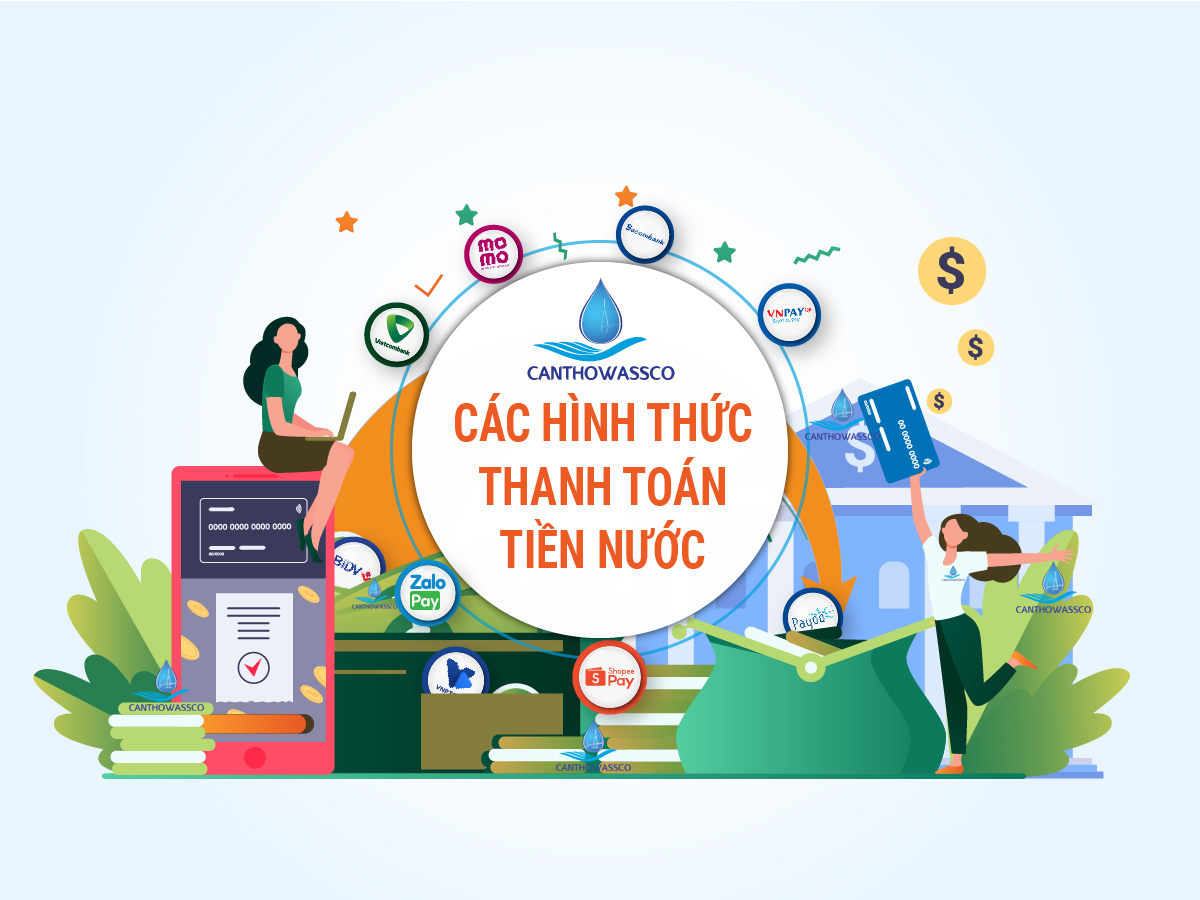Các Phương Thức Thanh Toán Tiền Nước
