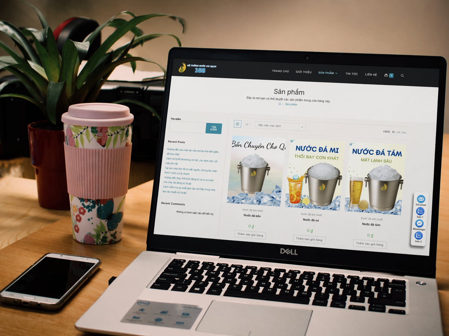 Read more about the article Cách làm marketing online cho xưởng nước đá địa phương