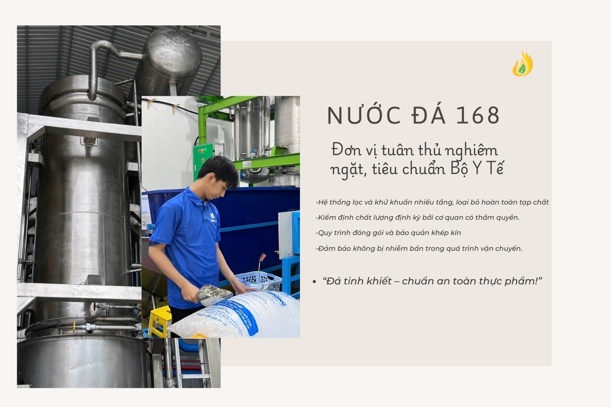 Cam Kết Của Nước Đá Sạch 168 Tại Phước Thành