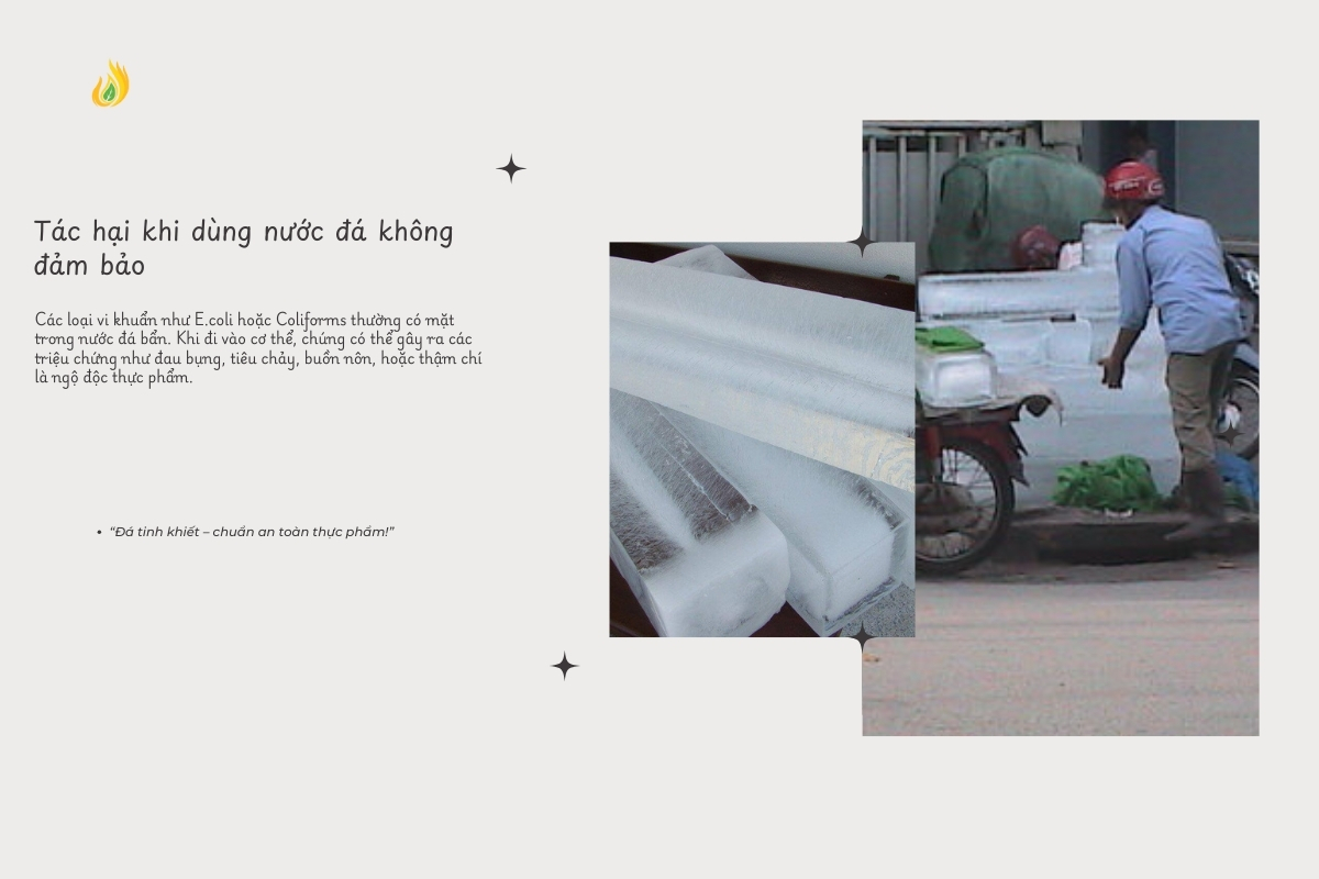 Những Nguy Cơ Từ Nước Đá Không Sạch