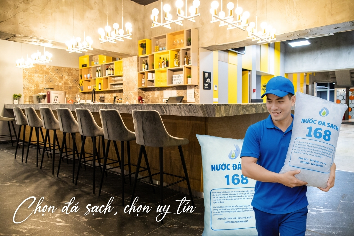 Nước Đá Sạch Tại Xã Châu Pha