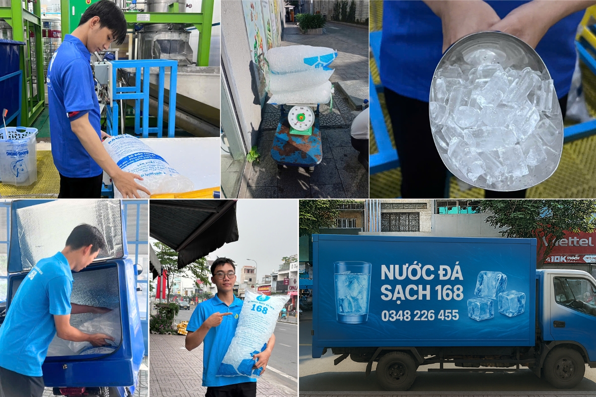 Quản lý nhân sự giao nước đá bằng quy trình rõ ràng