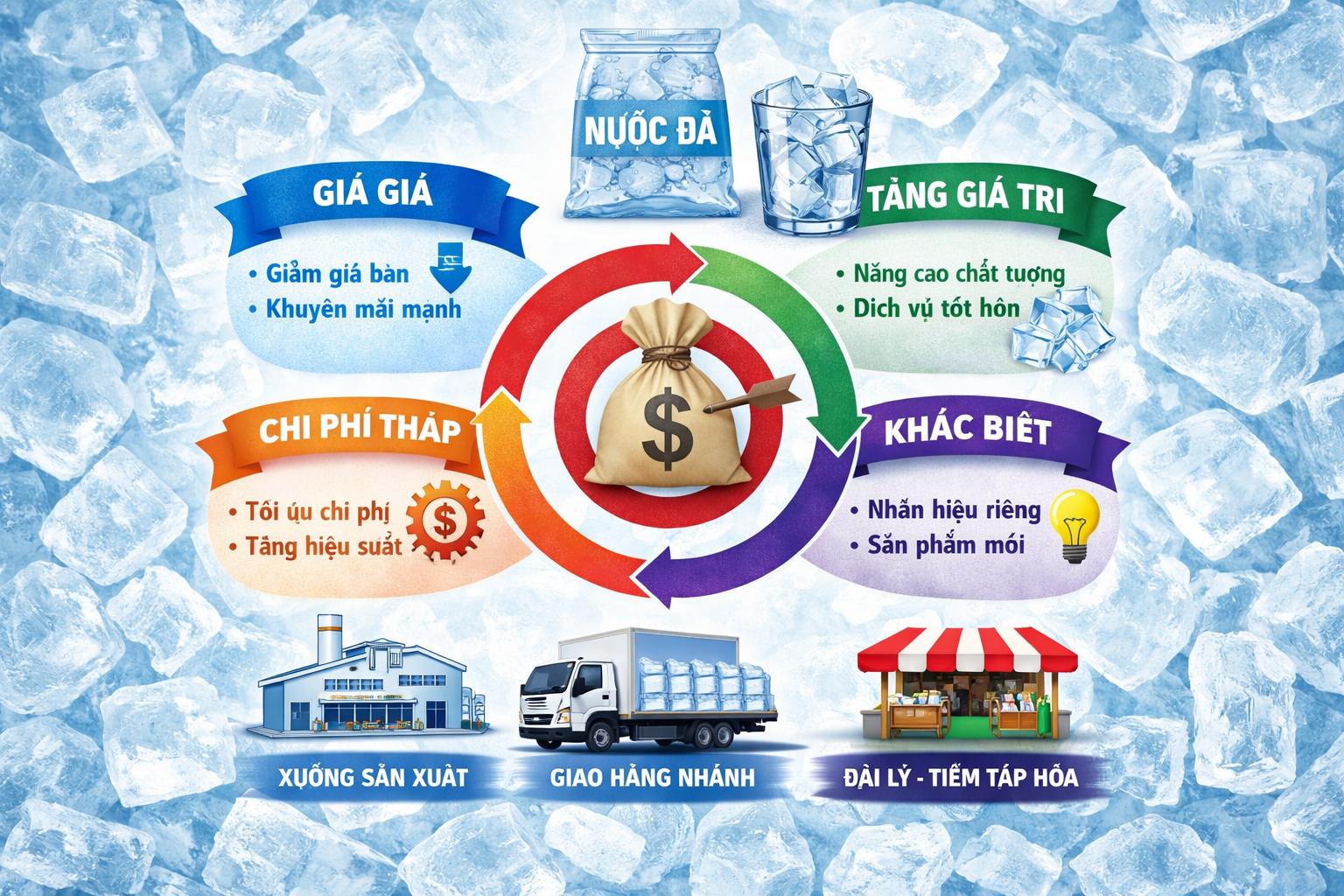 sơ đồ nước đá