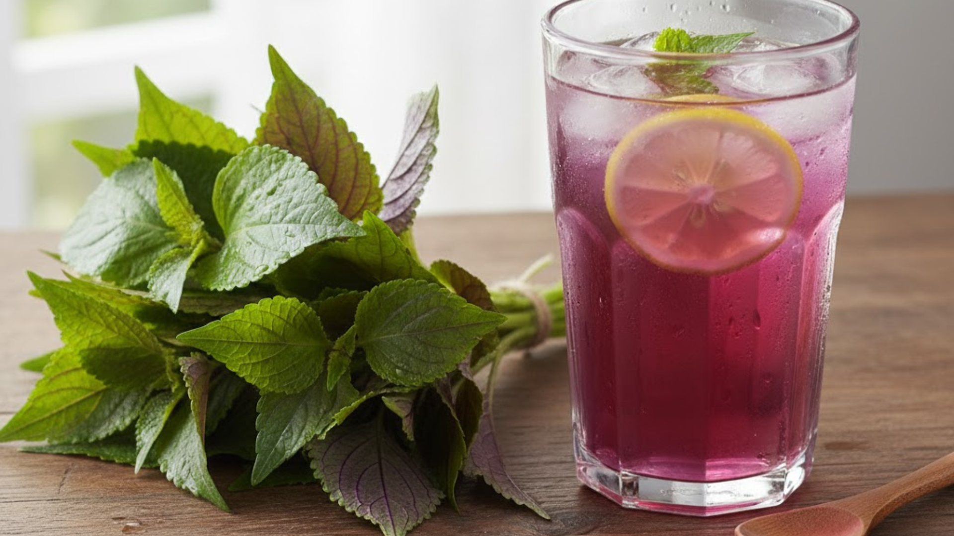 Uống Nước Lá Tía Tô Có Tác Dụng Gì