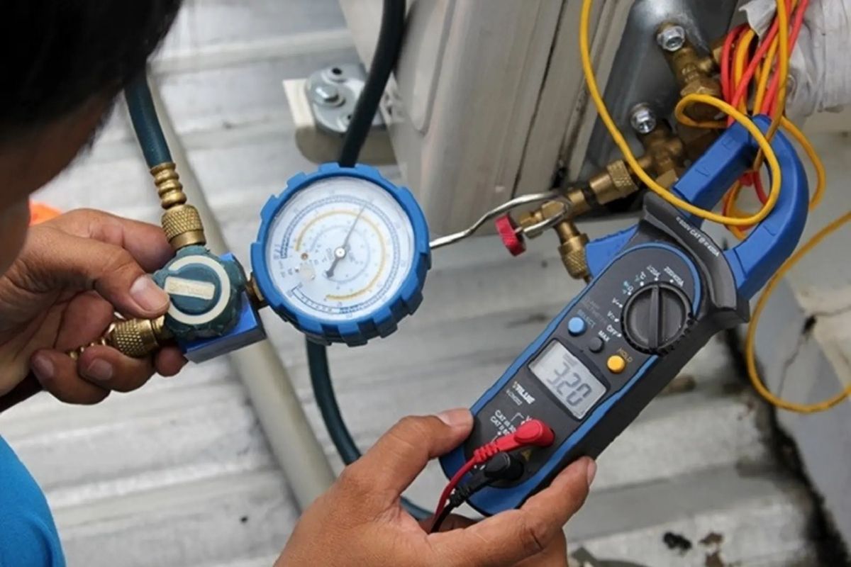 Áp suất gas trong máy làm đá là gì