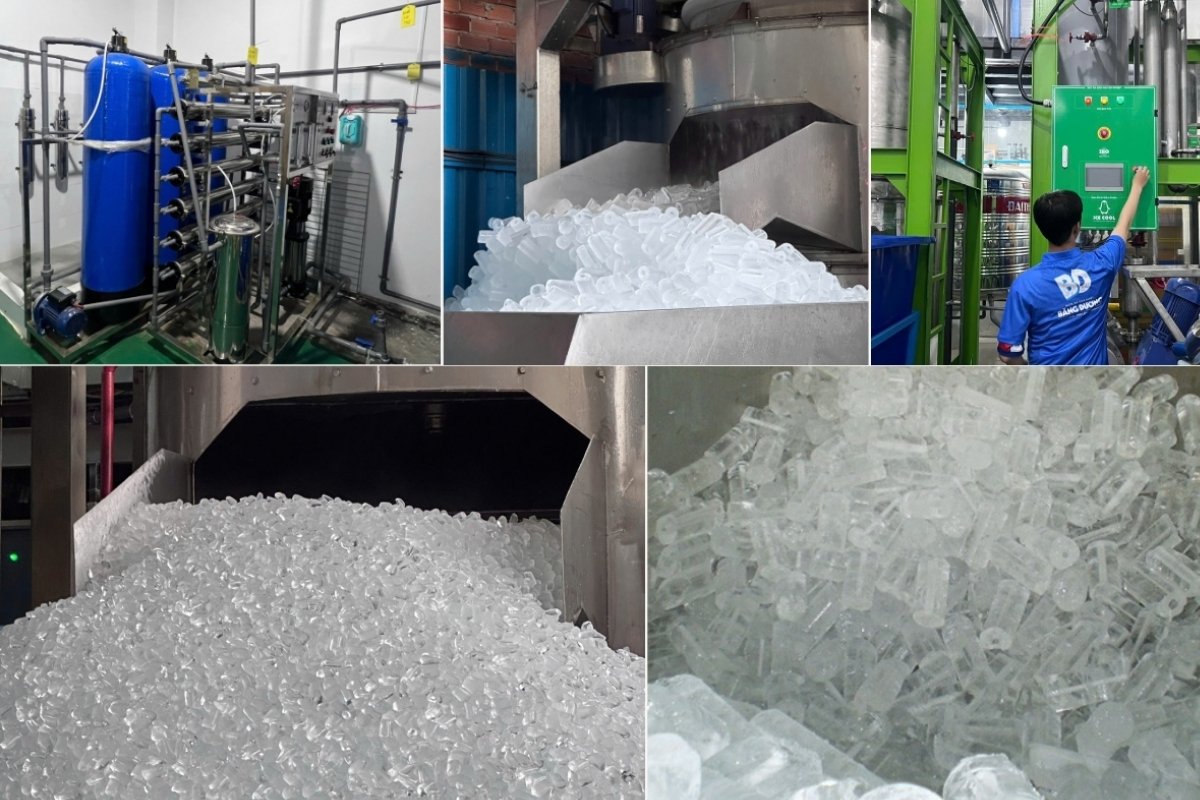 Cách kiểm tra xuất xứ nước đá địa phương