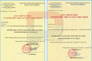 Read more about the article Chi phí xin giấy chứng nhận ATTP cho xưởng nước đá mới nhất 2026