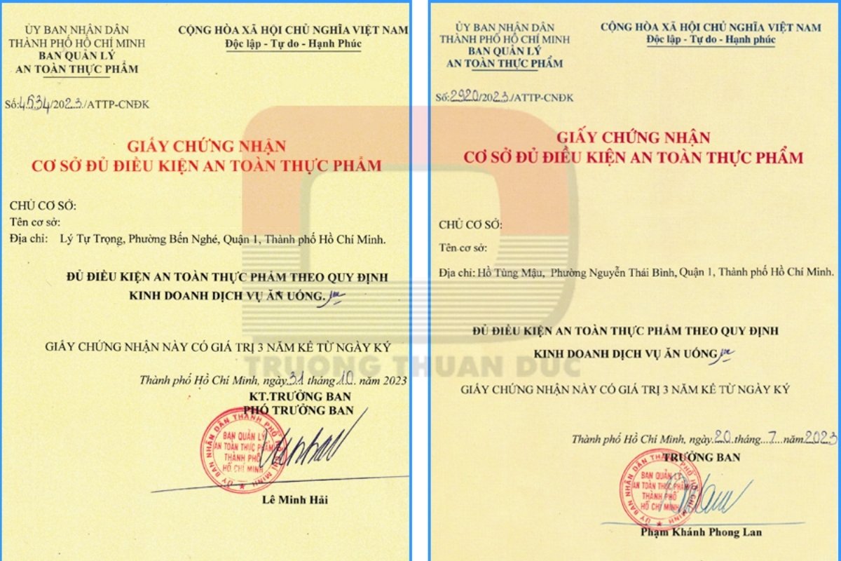 Read more about the article Chi phí xin giấy chứng nhận ATTP cho xưởng nước đá mới nhất 2026