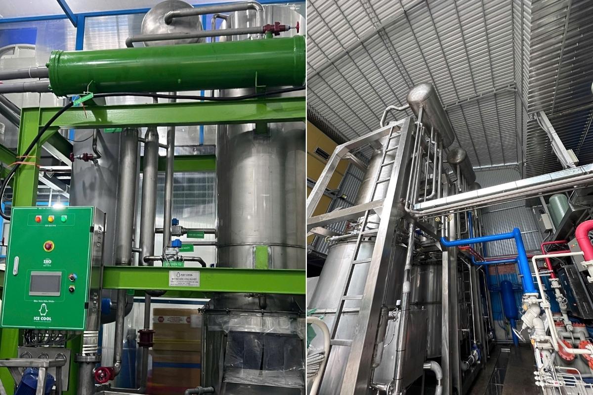Công suất và hiệu quả của máy làm đá viên 10 tấn