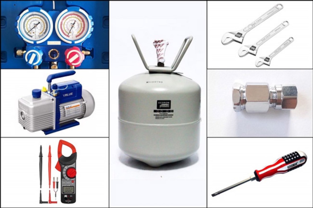 Nạp gas máy làm đá là gì và vì sao quan trọng